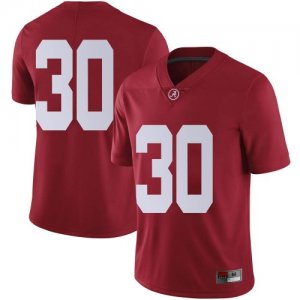 Men's Alabama Crimson Tide #30 King Mwikuta Crimson Limited NCAA College Football Jersey 2403PJCG7